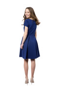 Kleid Fortuna Cocktail blau, Model Rosie (1,56 m, Gr.30 petite)